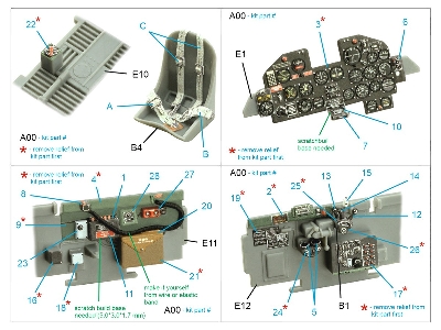 Republic P-47 D Thunderbolt Razorback  - 3d-printed & Coloured Interior (For Tamiya Kits) - zdjęcie 10