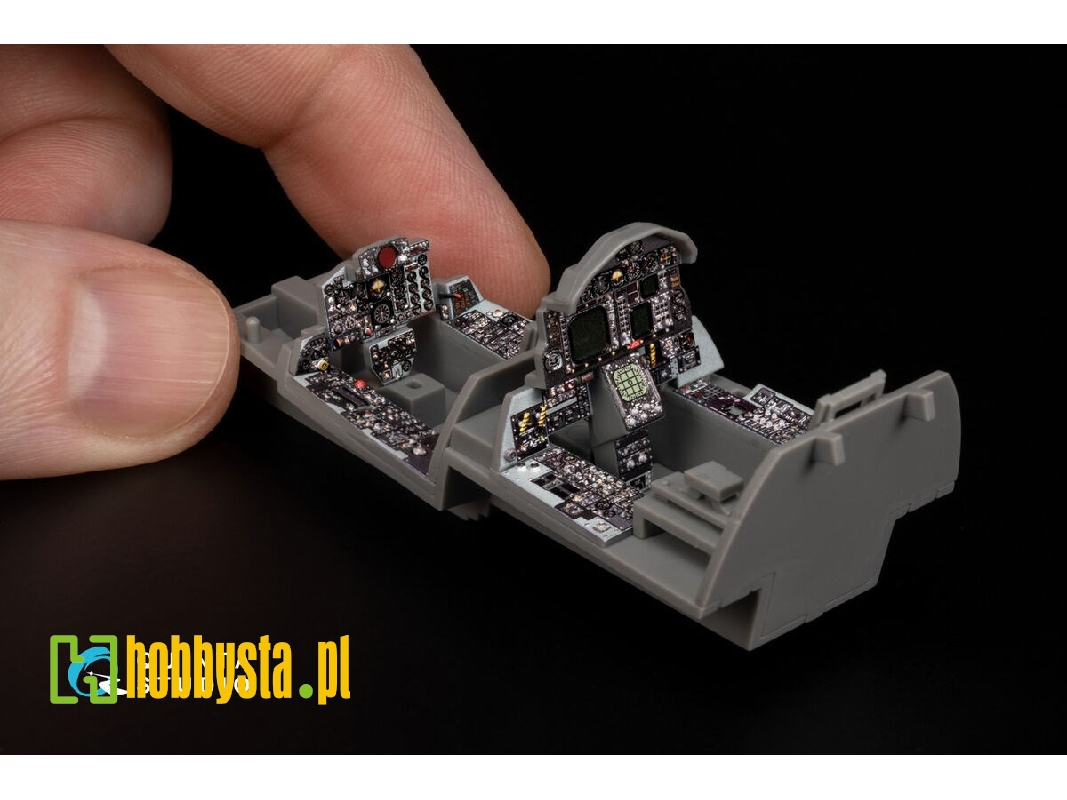 Mcdonnell Douglas F-4 G Early (Without Dmas) - Interior 3d Decal With 3d-printed Resin Parts (For Meng Kits) - zdjęcie 1 Mcdonnell Douglas F-4 G Early (Without Dmas) - Interior 3d Decal With 3d-printed Resin Parts (For Meng Kits) - zdjęcie 1