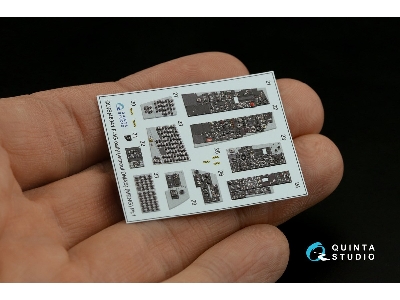 Mcdonnell Douglas F-4 G Early (Without Dmas) - Interior 3d Decal With 3d-printed Resin Parts (For Meng Kits) - zdjęcie 5