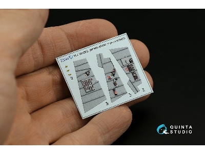Mcdonnell Douglas F-4 G Early (Without Dmas) - Interior 3d Decal With 3d-printed Resin Parts (For Meng Kits) - zdjęcie 8