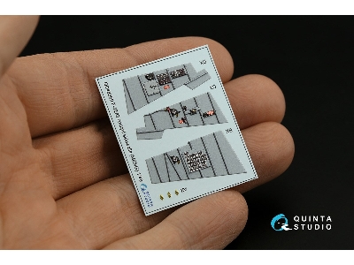 Mcdonnell Douglas F-4 G Early (Without Dmas) - Interior 3d Decal With 3d-printed Resin Parts (For Meng Kits) - zdjęcie 9