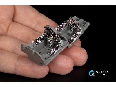 Mcdonnell Douglas F-4 G Early (Without Dmas) - Interior 3d Decal With 3d-printed Resin Parts (For Meng Kits) - zdjęcie 12