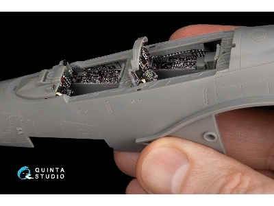 Mcdonnell Douglas F-4 G Early (Without Dmas) - Interior 3d Decal With 3d-printed Resin Parts (For Meng Kits) - zdjęcie 13
