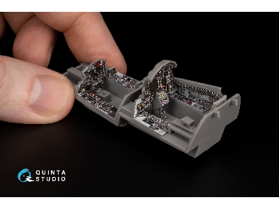 Mcdonnell Douglas F-4 G Late (With Dmas) - Interior 3d Decal With 3d-printed Resin Parts (For Meng Kits) - zdjęcie 1