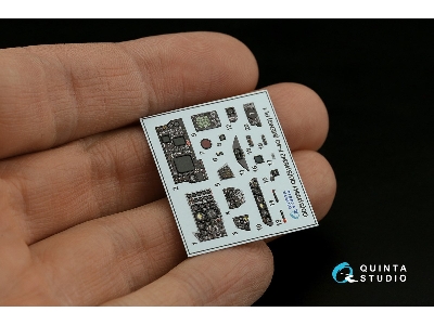 Mcdonnell Douglas F-4 G Late (With Dmas) - Interior 3d Decal With 3d-printed Resin Parts (For Meng Kits) - zdjęcie 4