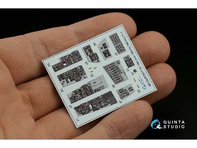 Mcdonnell Douglas F-4 G Late (With Dmas) - Interior 3d Decal With 3d-printed Resin Parts (For Meng Kits) - zdjęcie 7