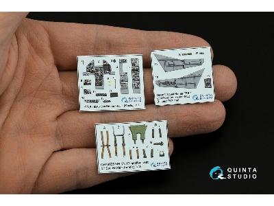 Sea Harrier Frs.1 - 3d-printed & Coloured Interior (For Kinetic Kits) - zdjęcie 3