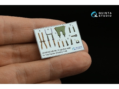 Sea Harrier Frs.1 - 3d-printed & Coloured Interior (For Kinetic Kits) - zdjęcie 8