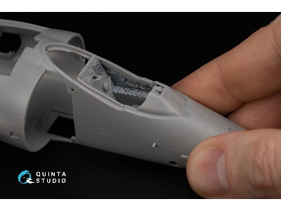 Sea Harrier Frs.1 - 3d-printed & Coloured Interior (For Kinetic Kits) - zdjęcie 9