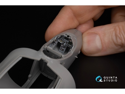 Sea Harrier Frs.1 - 3d-printed & Coloured Interior (For Kinetic Kits) - zdjęcie 11