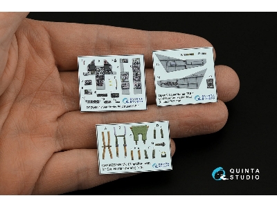 Sea Harrier Fa.2 - 3d-printed & Coloured Interior (For Kinetic Kits) - zdjęcie 3