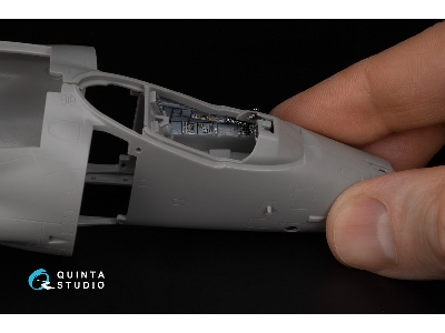 Sea Harrier Fa.2 - 3d-printed & Coloured Interior (For Kinetic Kits) - zdjęcie 10