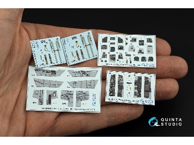 Mcdonnell Douglas F/A-18 B - 3d-printed & Coloured Interior (For Hasegawa Kits) - zdjęcie 3