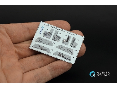 Mcdonnell Douglas F/A-18 B - 3d-printed & Coloured Interior (For Hasegawa Kits) - zdjęcie 4