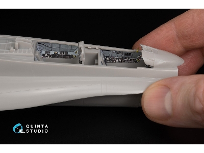 Mcdonnell Douglas F/A-18 B - 3d-printed & Coloured Interior (For Hasegawa Kits) - zdjęcie 9