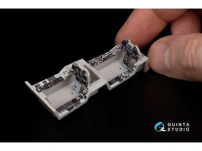 Mcdonnell Douglas F/A-18 B - 3d-printed & Coloured Interior (For Hasegawa Kits) - zdjęcie 12