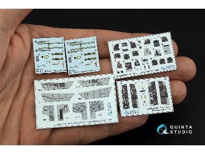 Mcdonnell Douglas Fa-18 D Early - 3d-printed & Coloured Interior (For Hasegawa Kits) - zdjęcie 3