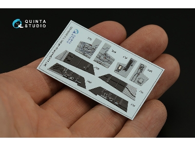 Mcdonnell Douglas F/A-18 D Late (Bunos 163986 And Up) - Interior 3d Decal With 3d-printed Resin Parts (For Hasegawa Kits) - zdjÄ