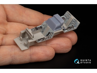 Mcdonnell Douglas F/A-18 D Late (Bunos 163986 And Up) - Interior 3d Decal With 3d-printed Resin Parts (For Hasegawa Kits) - zdjÄ
