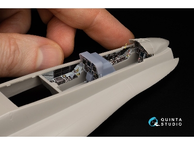 Mcdonnell Douglas F/A-18 D Late (Bunos 163986 And Up) - Interior 3d Decal With 3d-printed Resin Parts (For Hasegawa Kits) - zdjÄ