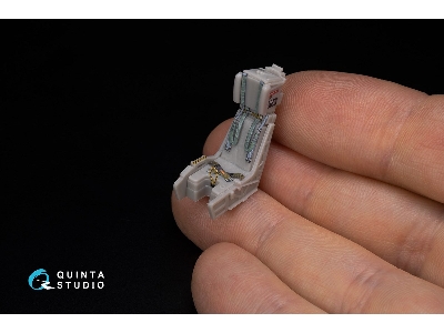 Mcdonnell Douglas F/A-18 D Late (Bunos 163986 And Up) - Interior 3d Decal With 3d-printed Resin Parts (For Hasegawa Kits) - zdjÄ