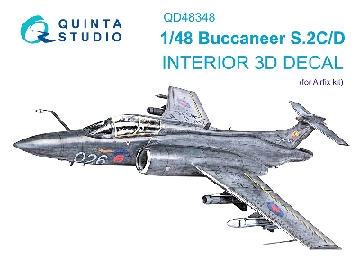 Buccaneer S.2 C/D - 3d-printed & Coloured Interior (For Airfix Kits) - zdjęcie 2