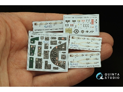 Grumman Tbf-1 C - 3d-printed & Coloured Interior (For Hobby Boss Kits) - zdjęcie 2
