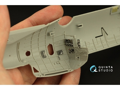 Grumman Tbf-1 C - 3d-printed & Coloured Interior (For Hobby Boss Kits) - zdjęcie 11
