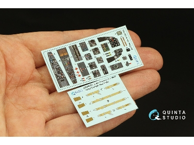 Messerschmitt Me-410 - 3d-printed & Coloured Interior (For Meng Kits) - zdjęcie 3