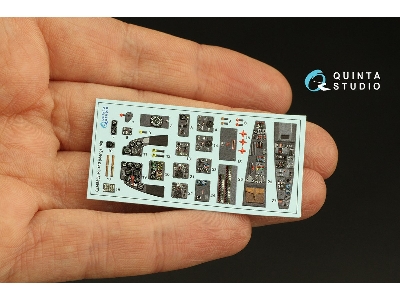 Messerschmitt Me-410 - 3d-printed & Coloured Interior (For Meng Kits) - zdjęcie 4