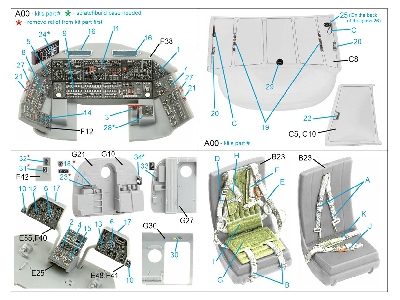 Mil Mi-17 (Mi-8mt Export Version) - 3d-printed & Coloured Interior (For Zvezda Kits) - zdjęcie 13