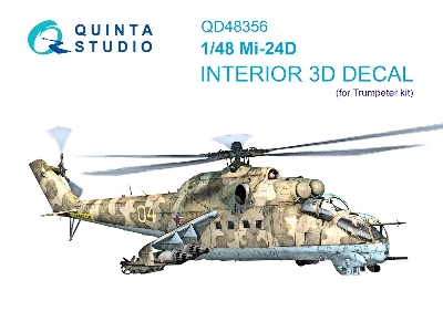 Mil Mi-24 D - 3d-printed & Coloured Interior (For Trumpeter Kits) - zdjęcie 2