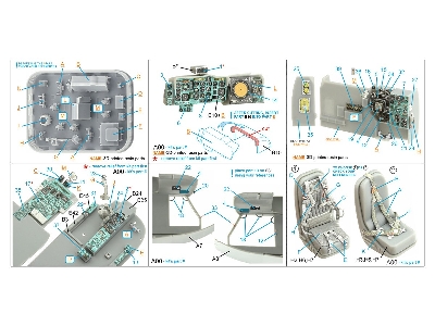 Kamov Ka-27pl (Military Version) - Interior 3d Decal With 3d-printed Resin Parts (For Hobby Boss Kits) - zdjęcie 17