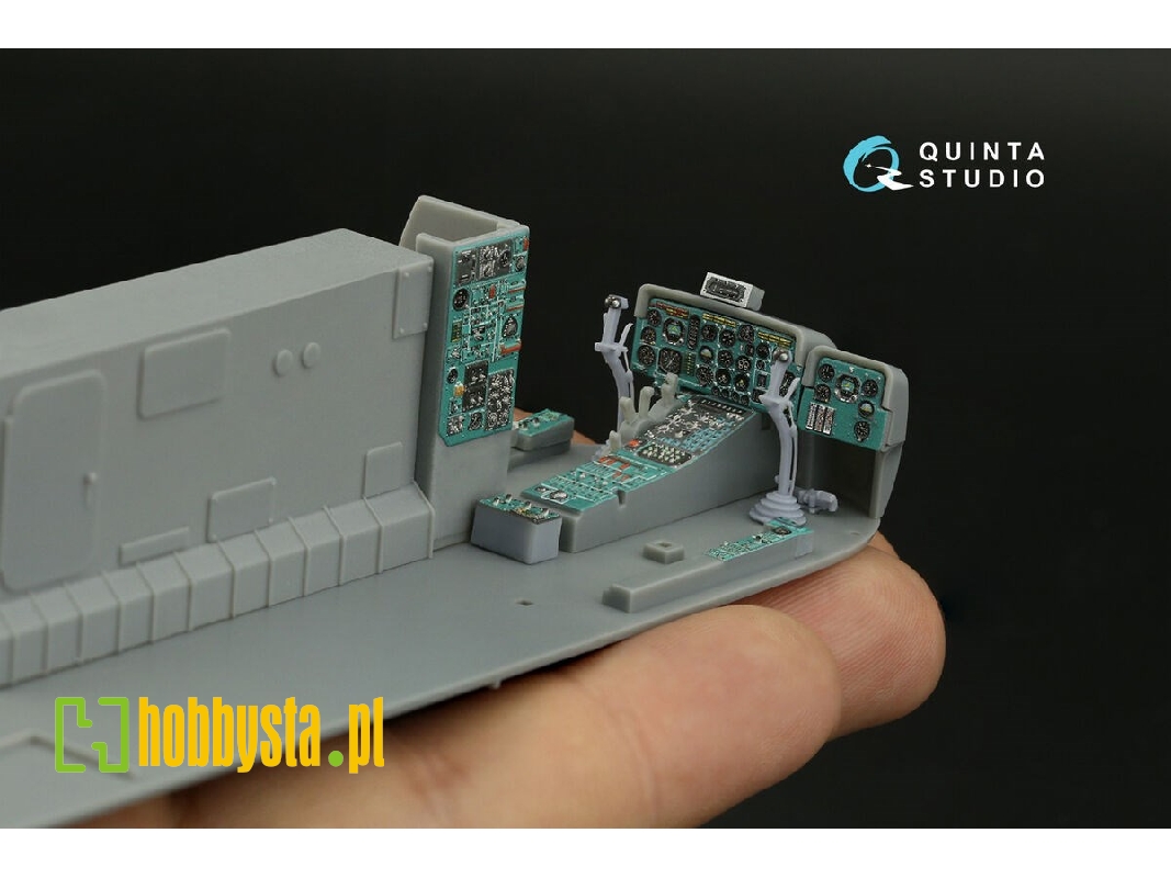 Kamov Ka-27pl Trainer Version - Interior 3d Decal With 3d-printed Resin Parts (For Hobby Boss Kits) - zdjęcie 1 Kamov Ka-27pl Trainer Version - Interior 3d Decal With 3d-printed Resin Parts (For Hobby Boss Kits) - zdjęcie 1