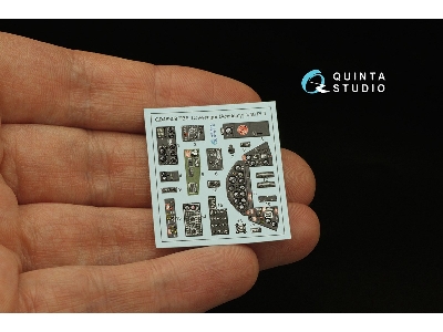 Tbf-1 Avenger - 3d-printed & Coloured Interior (For Academy / Italeri And Accurate Miniatures Kits) - zdjęcie 5