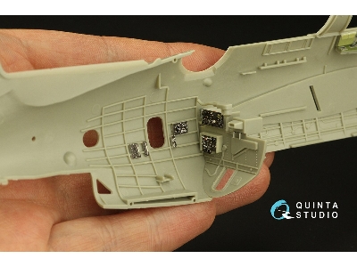 Tbf-1 Avenger - 3d-printed & Coloured Interior (For Academy / Italeri And Accurate Miniatures Kits) - zdjęcie 7