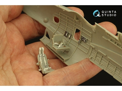 Tbf-1 Avenger - 3d-printed & Coloured Interior (For Academy / Italeri And Accurate Miniatures Kits) - zdjęcie 11