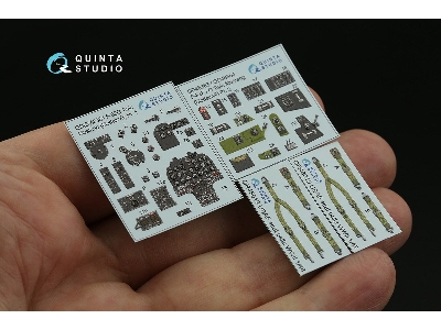 North American F-82 G Twin Mustang - 3d-printed & Coloured Interior (For Modelsvit Kits) - zdjęcie 3