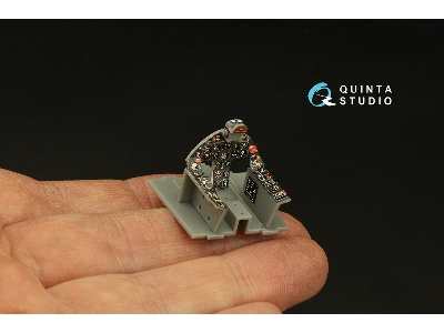 Grumman F8f-1 Bearcat - 3d-printed & Coloured Interior (For Hobby Boss Kits) - zdjęcie 9