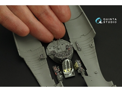 Vought F4u-1 A - 3d-printed & Coloured Interior (For Magic Factory Kits) - zdjęcie 6