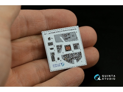 Buccaneer S.2 Early - 3d-printed & Coloured Interior (For Airfix Kits) - zdjęcie 5