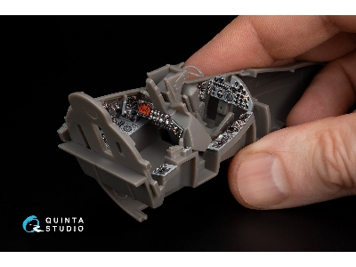 Buccaneer S.2 Early - 3d-printed & Coloured Interior (For Airfix Kits) - zdjęcie 12