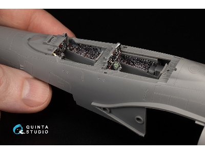 Mcdonnell Douglas F-4 E Late (Without Dmas)  - Interior 3d Decal With 3d-printed Resin Parts (For Meng Kits) - zdjęcie 14