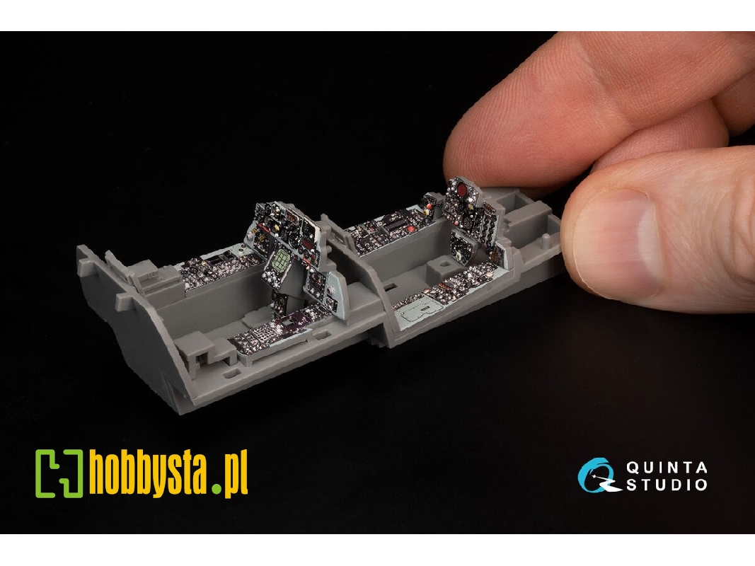 Mcdonnell Douglas F-4 E Late (With Dmas) - Interior 3d Decal With 3d-printed Resin Parts (For Meng Kits) - zdjęcie 1