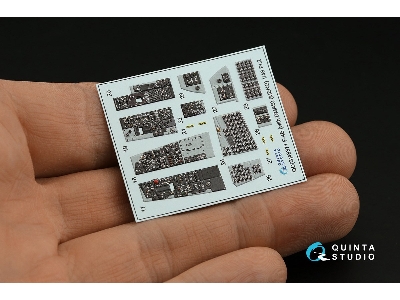 Mcdonnell Douglas F-4 E Late (With Dmas) - Interior 3d Decal With 3d-printed Resin Parts (For Meng Kits) - zdjęcie 6