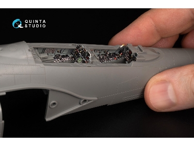 Mcdonnell Douglas F-4 E Late (With Dmas) - Interior 3d Decal With 3d-printed Resin Parts (For Meng Kits) - zdjęcie 13