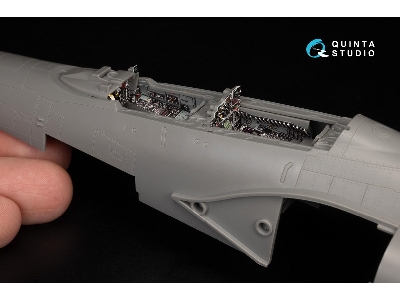 Mcdonnell Douglas F-4 E Late (With Dmas) - Interior 3d Decal With 3d-printed Resin Parts (For Meng Kits) - zdjęcie 14