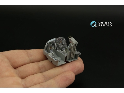 Grumman A-6 A - 3d-printed & Coloured Interior (For Kinetic Kits) - zdjęcie 1