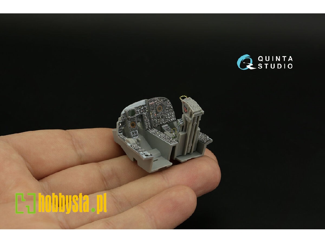 Grumman A-6 A - 3d-printed & Coloured Interior (For Kinetic Kits) - zdjęcie 1 Grumman A-6 A - 3d-printed & Coloured Interior (For Kinetic Kits) - zdjęcie 1