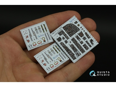 Grumman A-6 A - 3d-printed & Coloured Interior (For Kinetic Kits) - zdjęcie 3